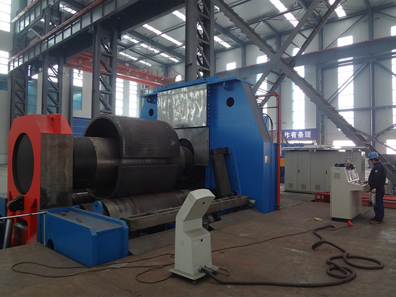 CNC hydraulic horizontal adjustable cold and hot rolling machine（Cold roll200mm）